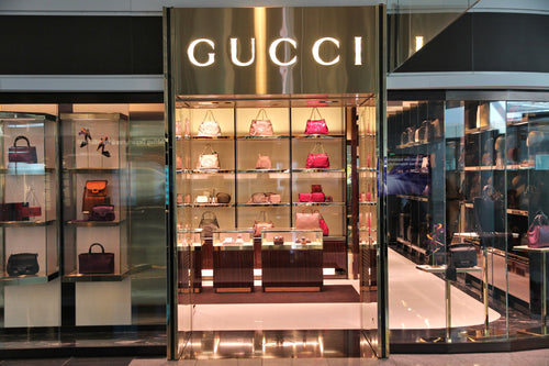Gucci Store With Luxury Bags
