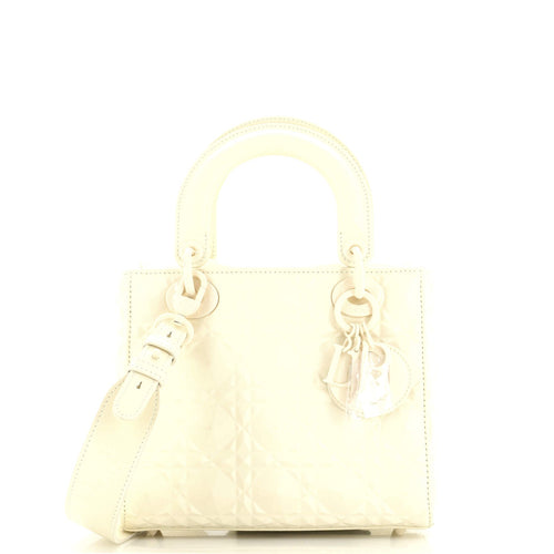 My ABCDior Lady Dior Bag Diamond Motif Cannage Calfskin Small