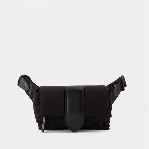 Men's La Banane Bambino Belt Bag in Black | 246BA379 Color 3174 Color 990