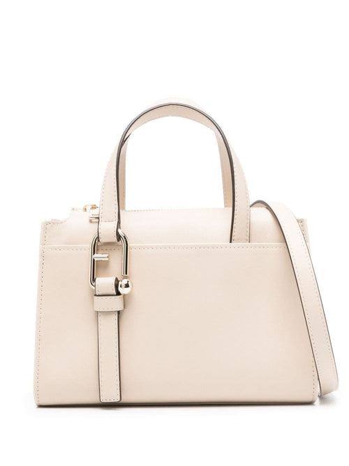 Women's Light Beige Leather Handbag in Avena | Size UNI | WB01337 Color BX20458E000