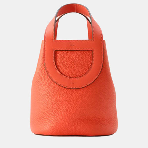 Rose Texas Taurillon Cleansing Swift Leather 18 In the Loop Tote Bag