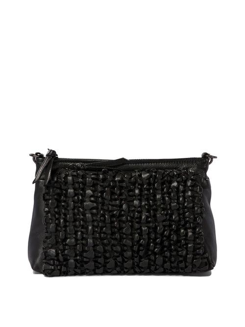Women's "riccio" Shoulder Bag in Black | H818N14002RICCIO Color NERO