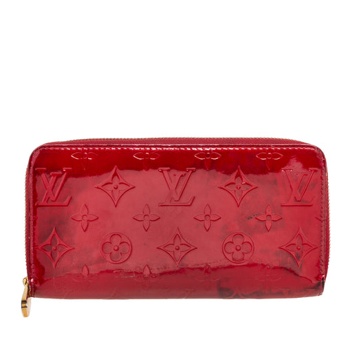 Pomme D’amour Monogram Vernis Zippy Wallet