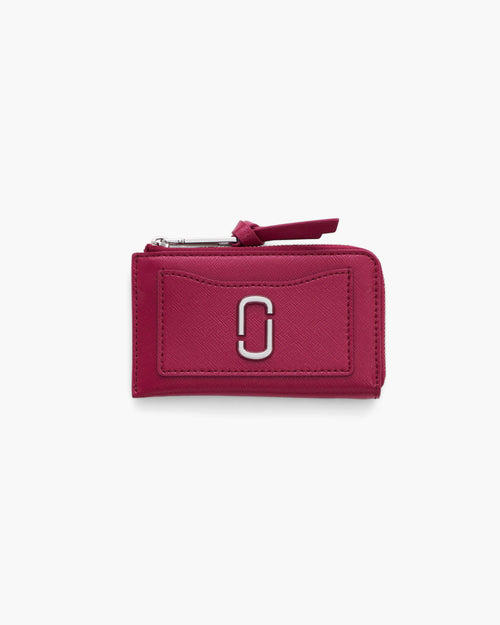 Marc Jacobs The Utility Snapshot Top Zip Multi Wallet in Lipgloss Pink
