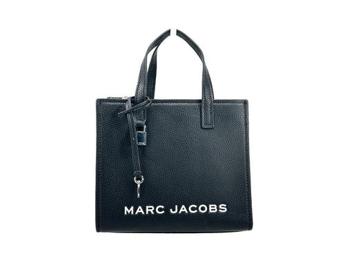 Marc Jacobs The Tote Bag Nylon Crossbody Crossbody Pebbled Leather Crossbody Bag - Black