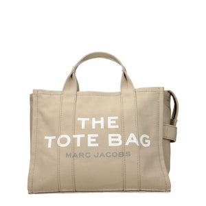 Marc Jacobs Crossbody Canvas Tote Bag - Beige