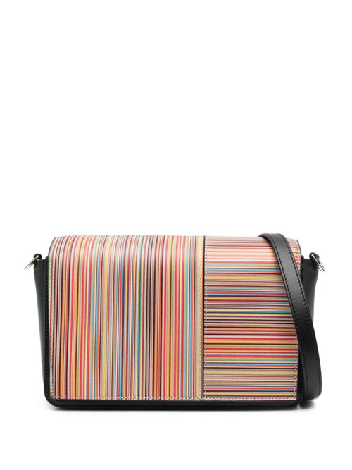 Women's Signature Stripe Leather Crossbody Bag | Size UNI | W1A7562LSIGAO92