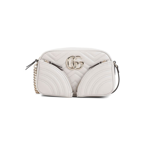 Women's Marmont 2.0 Gg Shoulder Bag in Nude & Neutrals | Size UNICA | 798715AADPJ