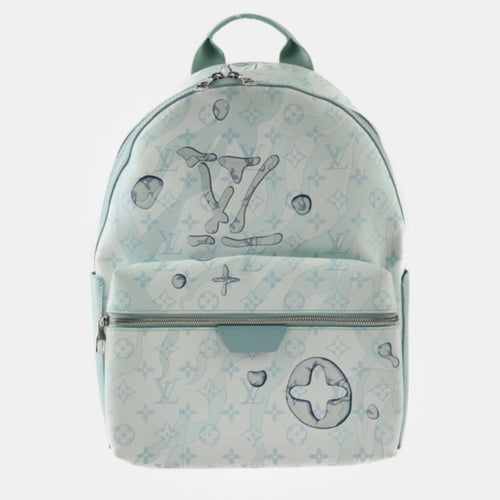 LOUIS VUITTON Aqua Garden Monogram Rucksack/Daypack Discovery Backpack PM