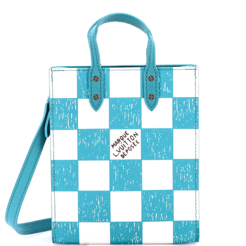 Sac Plat Bag Limited Edition Marque Deposee Damier Giant XS