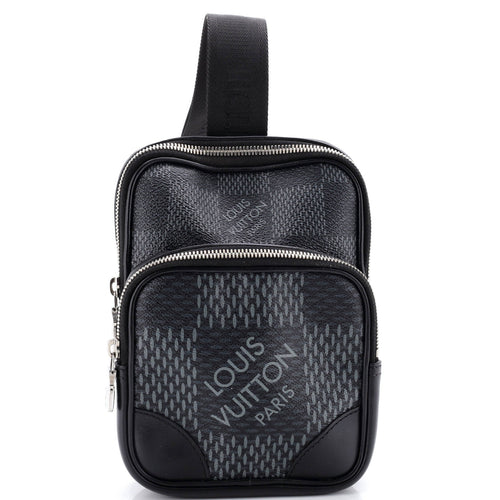Amazone Sling Bag Limited Edition Damier Graphite 3D