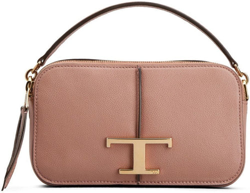 Women's Mini Tsa Leather Tote Bag in Pink & Purple | Size UNICA | XBWTSAB0100Q8E