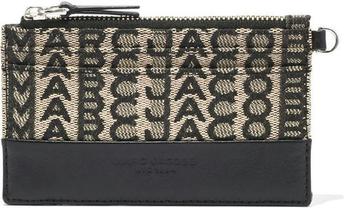Women's The Monogram Top Zip Wristlet Wallet in Mixed Colours | S182M12FA22