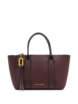 Marc Jacobs Tote Bag Pop J Marc Small Work in Dark Port