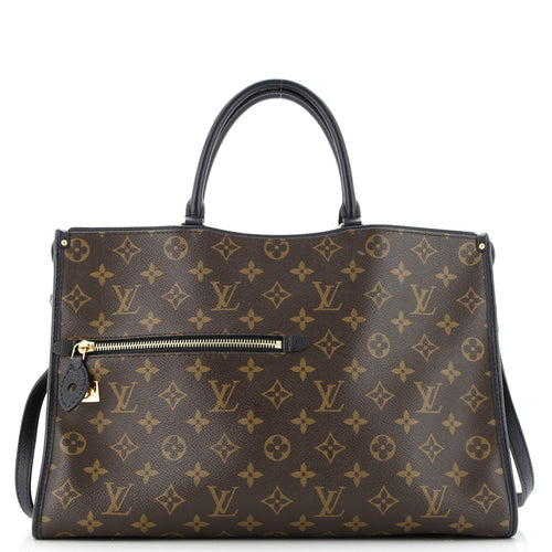 Popincourt NM Handbag Monogram Canvas with Leather MM