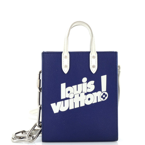 Sac Plat Bag Everyday Signature Printed Leather XS