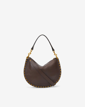 Isabel Marant Oskan Soft Zip Bag In Grained Leather - - Coffee - Isabel Marant