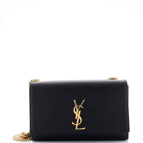 Classic Monogram Crossbody Bag Grainy Leather Medium