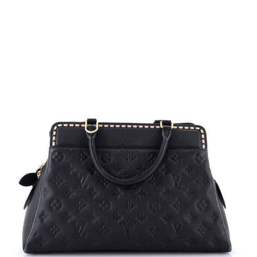Vosges Handbag Whipstitch Monogram Empreinte Leather MM