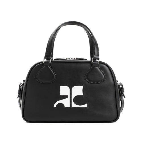 Women's Ac Leather Bowling Bag in Black | Size UNICA | PERGSA062CR0065