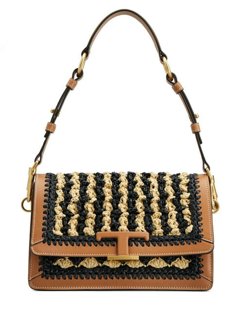 Women's T Timeless Shoulder Bag in B999(Nero) C020(Magnolia) S410(Kenia Sc) | XBWTSINR100T1E8O10