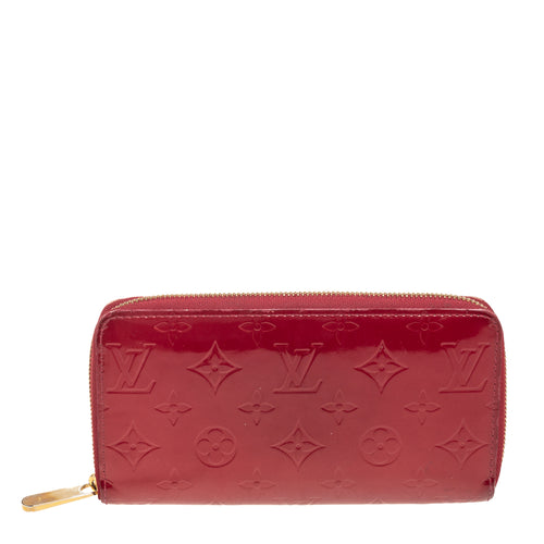 Pomme D’amour Monogram Vernis Zippy Wallet