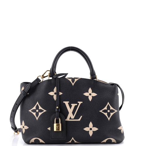 Petit Palais Handbag Bicolor Monogram Empreinte Giant