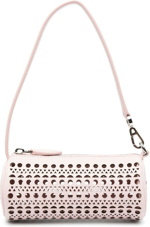 Women's Tube Mini Leather Shoulder Bag in Powder | Size UNI | AA1P042CA262