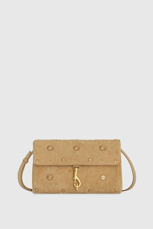 Edie Crossbody With Evil Eye Bag In Sesame