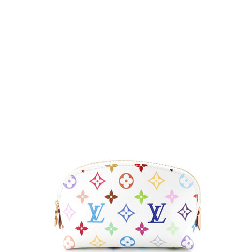 x Takashi Murakami Cosmetic Pouch Monogram Multicolor PM