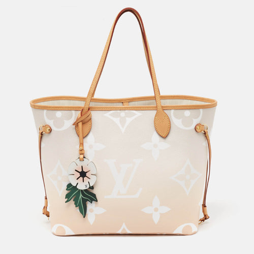Brume Monogram Giant Canvas By The Pool Neverfull MM Bag