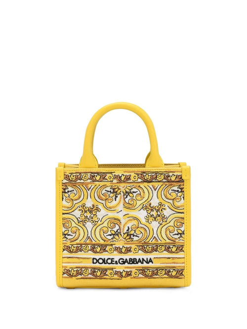 Women's Dg Daily Mini Tote Bag in Yellow | Size UNI | BB7479AW050HG3OB