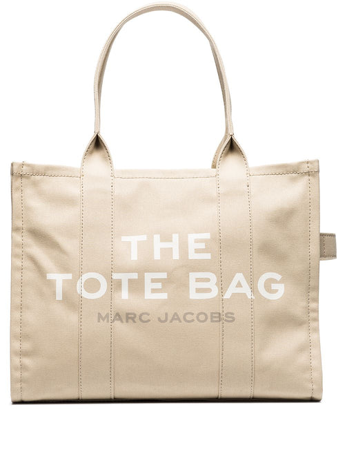 Women's The Canvas Large Tote Bag in Beige | Size UNI | M0016156