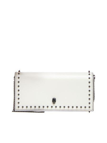Women's Wallet On Chain Shoulder Bag in White | Size UNICA | 632031DYTC5