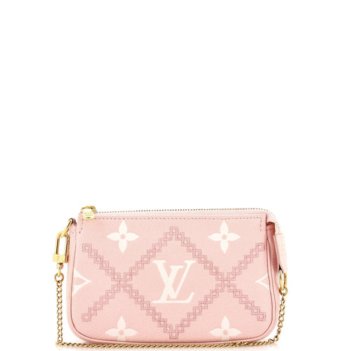 Pochette Accessoires Monogram Empreinte Giant Broderies Mini