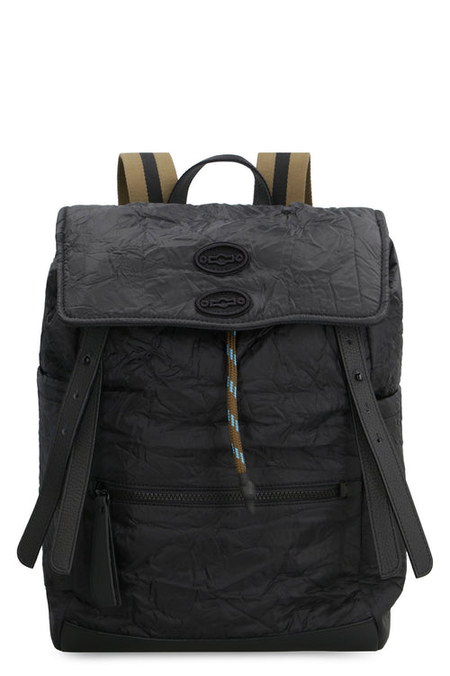 Women's Milo Technical Fabric Backpack in Black | 0681900480000 Color Z0001