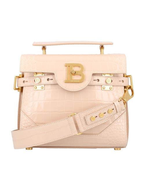 Women's B-Buzz 23 Crocco-Embossed Leather Bag in Nude | 24ADN1DB526LVCW Color 0AU