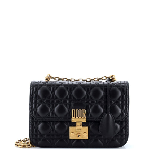 Dioraddict Flap Bag Cannage Quilt Lambskin Medium
