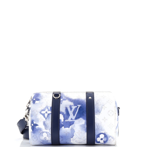 City Keepall Bag Limited Edition Monogram Watercolor Canvas