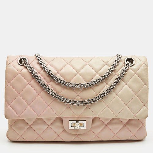 Pink Ombre Quilted Leather Reissue 2.55 Classic 226 Flap Bag