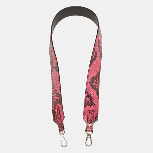 Pink Python Bandoulière Shoulder Bag Strap