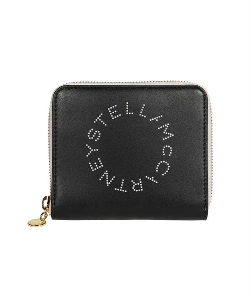 Women's Stella Logo Alter-Nappa Wallet in Black | 7P0009W8856 Color 1000