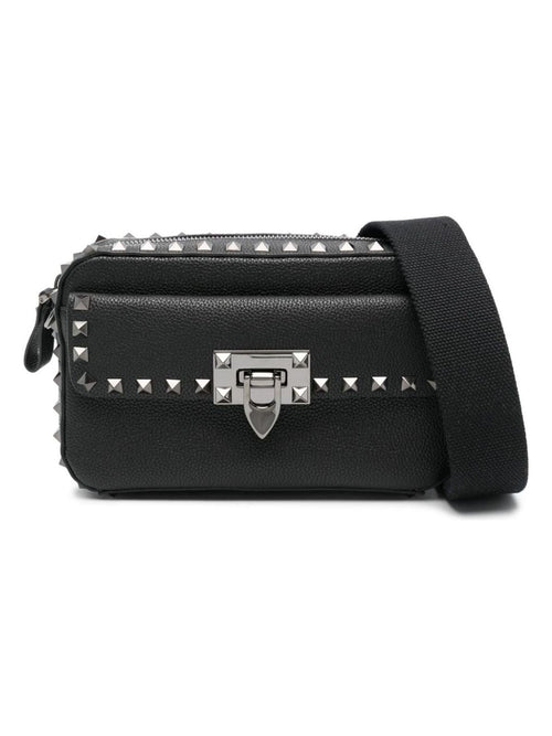 Women's Rockstud Crossbody Bag in Black | Size UNI | 4W2B0M89TWR0NO