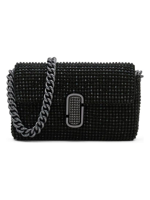 Women's The Mini J Marc Shoulder Bag in Black | H912M06RE22 Color 001