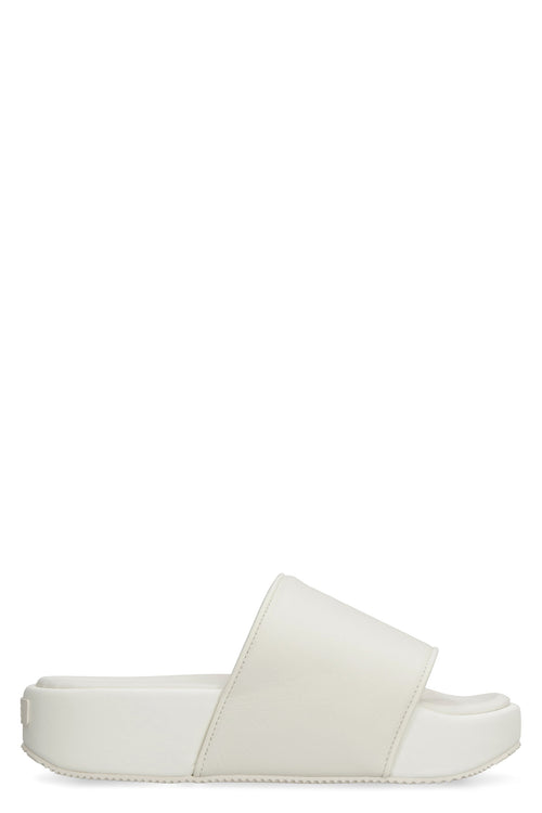 Men's Y3 Platform Slides in White | Size 7 | FZ6402 Color OFFWHITEOFFWHITEOFFWHITE