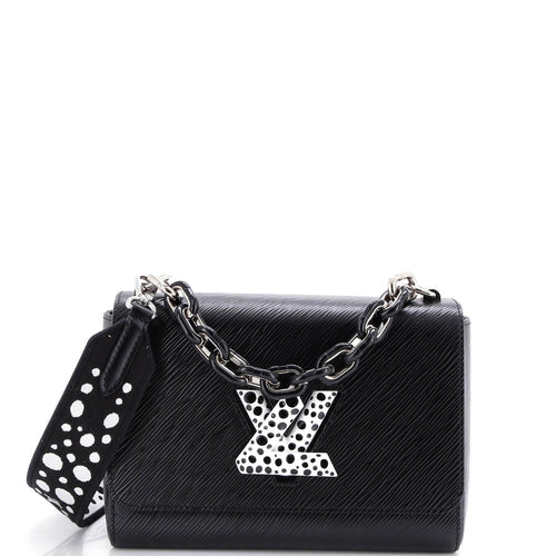 Twist Handbag Epi Leather with Yayoi Kusama Infinity Dots Detail MM