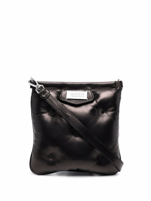 Men's Glam Slam Flat Pocket Crossbody Bag in Black | Size UNI | SB1WG0005P4300T8013