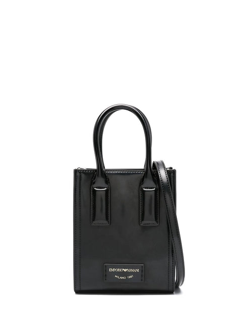 Women's Brushed-Finish Mini Bag in Black | Y3H339YWE2D80001 Color Black