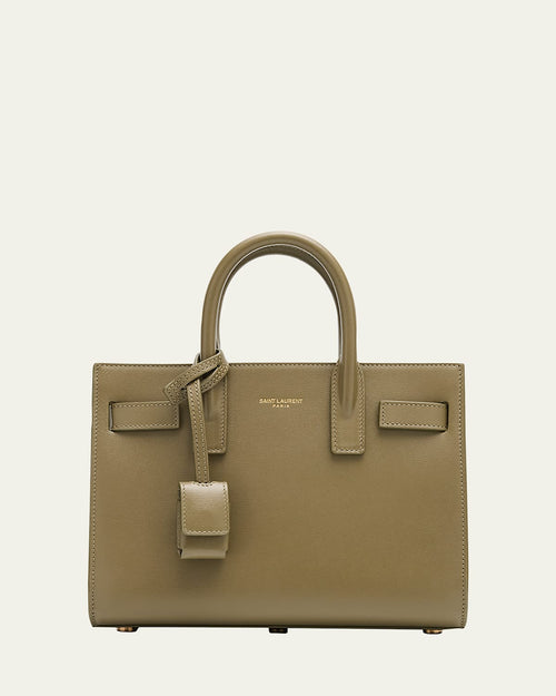 Sac De Jour Nano Top-Handle Bag in Smooth Leather