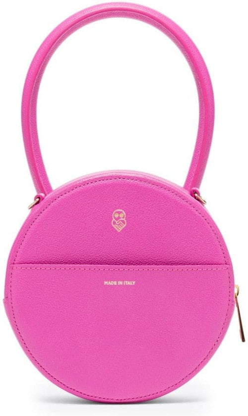 Women's Leather Mini Crossbody Bag in Fuchsia | Size UNI | BAG015LE2FUS1
